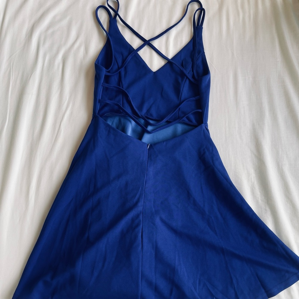 Blue dresss